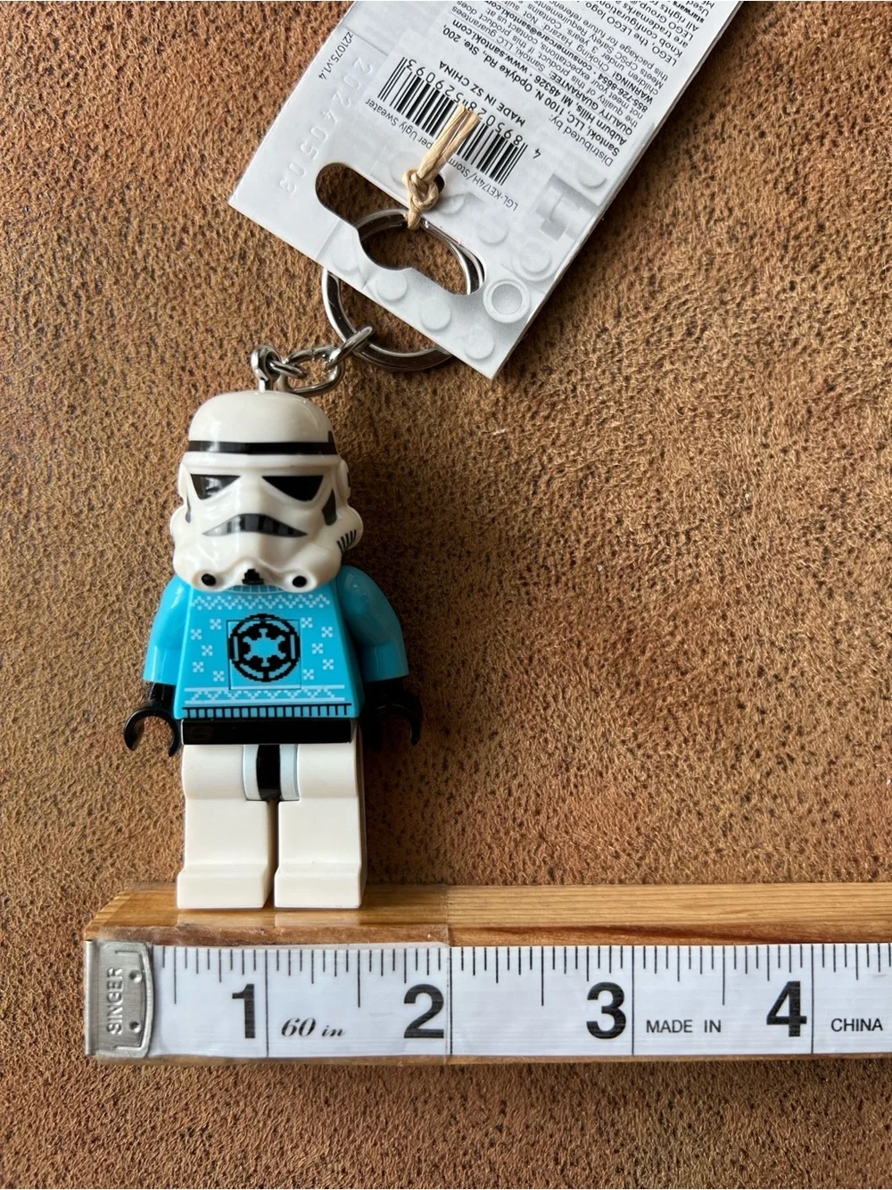 LEGO Star Wars Blue Stormtrooper LED Keychain flashlight - LEGO Brand